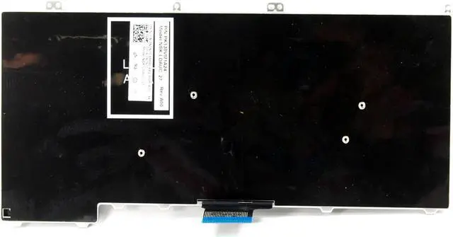 Alt view image 4 of 5 - Dell Latitude E7240 E7440 NSK-LDAUC Black French Candian QWERTY Keyboard NSK-LDAUC HK6YH N2N10