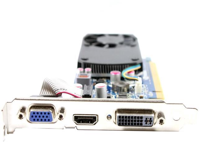Alt view image 3 of 4 - Nvidia GeForce GT 220 1GB DDR3 2560x1600 PCI Express x16 DVI VGA HDMI Graphic Card F834P