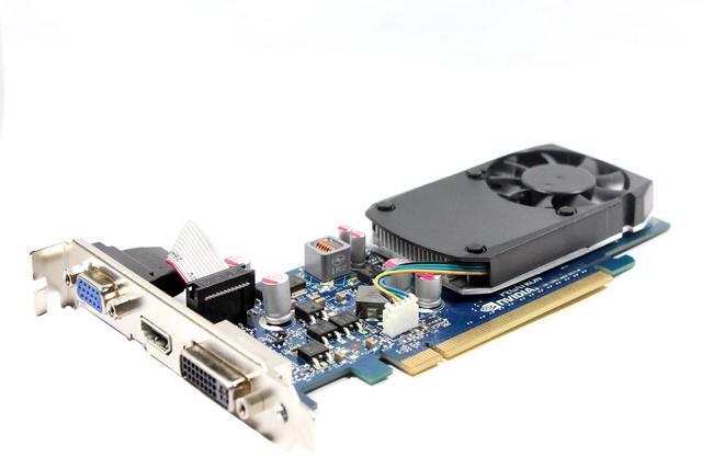Alt view image 2 of 4 - Nvidia GeForce GT 220 1GB DDR3 2560x1600 PCI Express x16 DVI VGA HDMI Graphic Card F834P