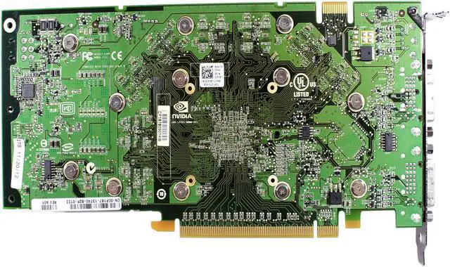 Alt view image 4 of 6 - Nvidia GeForce 8800 GT 512MB GDDR3 SDRAM 2560x1600 PCI Express 2.0 x16 Dual DVI Interface Graphic Card CP187