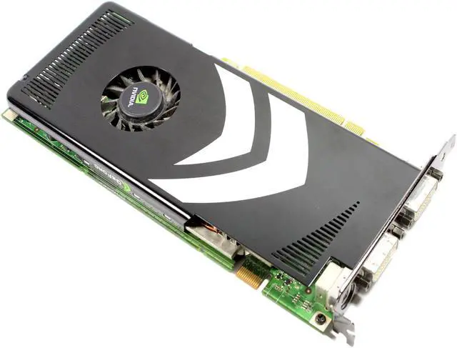 Alt view image 2 of 6 - Nvidia GeForce 8800 GT 512MB GDDR3 SDRAM 2560x1600 PCI Express 2.0 x16 Dual DVI Interface Graphic Card CP187
