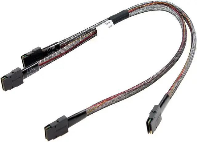 Main image of Dell PowerEdge R820 Dual mini SAS Controller Cable DKPPM 0DKPPM CN-0DKPPM