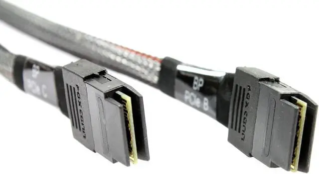 Alt view image 3 of 5 - Dell PowerEdge R820 Dual Mini SAS SFF-8087 to Dual Mini SAS SFF-8087 JY7T6  0JY7T6  CN-0JY7T6