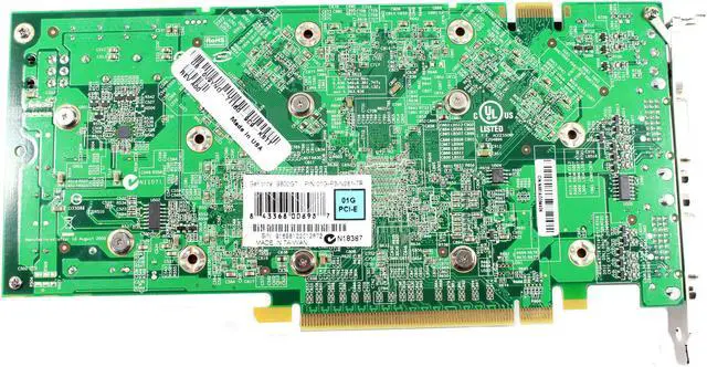 Alt view image 5 of 6 - EVGA Nvidia GeForce 9800 GT 1GB DDR3 256-bit DirectX 10 PCI Express 2.0 x16 Dual DVI PCI-E Video Card 01G-P3-N981-TR V9YND