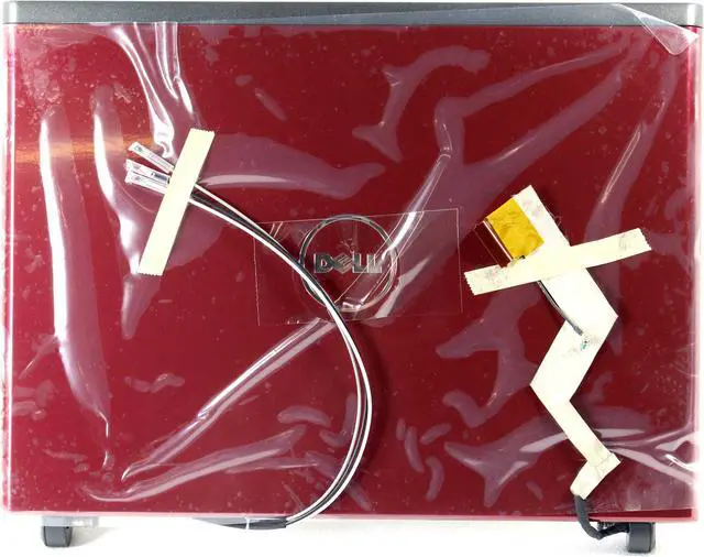 Alt view image 6 of 6 - Deep Cherry Red Dell OEM Vostro 1220 12.1" LCD Back Top LCD Back Cover R534R