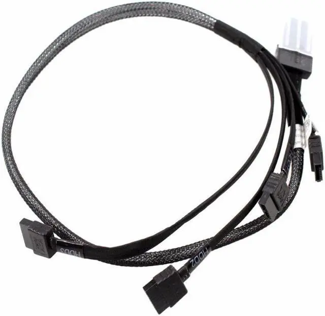 Alt view image 2 of 9 - Dell PowerEdge T320 T240 Server Mini SAS MB/4X SATA HDD Cable VPFJC