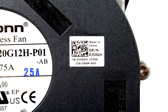 Alt view image 2 of 4 - New Dell Optiplex 3010 7010 9010 390 790 990 12V 4-Pin SFF CPU Fan with Heatsink J50GH 0J50GH