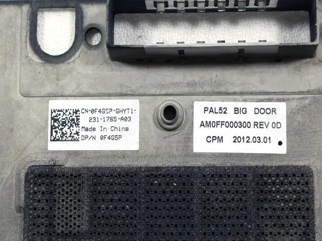 Alt view image 6 of 6 - Dell OEM Latitude ATG E6420 Laptop Bottom Base Cover Door F4G5P