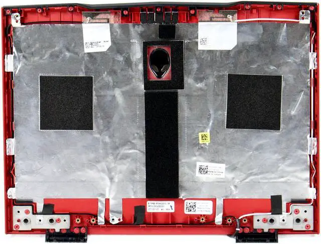 Alt view image 4 of 5 - New Genuine Dell Alienware M11xR2 M11xR3 LCD Back Cover Red 7TNVW 07TNVW