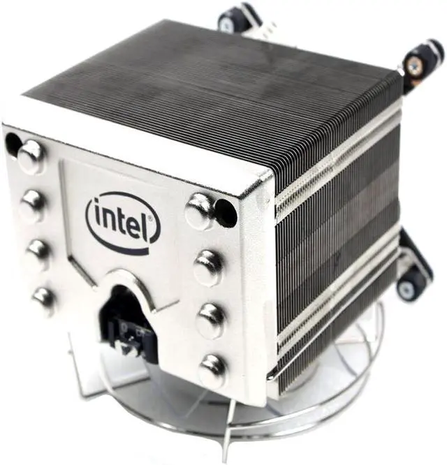 Alt view image 4 of 6 - New Intel CPU Heatsink and Fan E97381-001 For Core i7-990X i7-980X i7-980 i7-970 Socket LGA1366 E97381-001