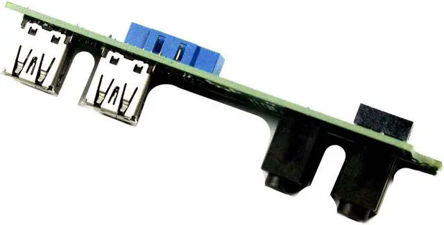 Alt view image 4 of 5 - New Dell Optiplex 9020 USFF Desktop Audio USB Board 72200-555-04W8-A01 0T0WJM CN-0T0WJM