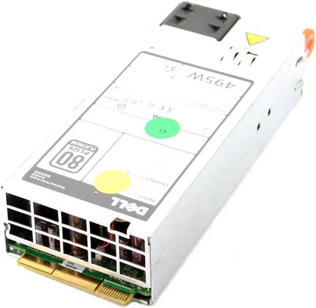 Alt view image 4 of 6 - New Genuine Dell PowerEdge T320 T420 T620 R620 R720 495Watt Server Power Supply D495E-S0 N24MJ 3GHW3 CN-0N24MJ