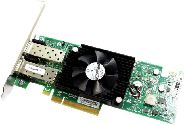 Alt view image 2 of 5 - New Dell OCe14102B-N1-D 10Gb/s SFP+ Dual Ports PCI Express Wireless Network Card 0MF05 00MF05 CN-00MF05