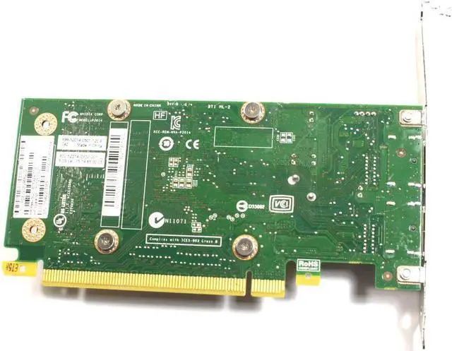 Alt view image 5 of 8 - NVIDIA Quadro NVS 310 2560x1600 512 MB DDR3 SDRAM PCI Express 2.0 x16 Video Graphic Card 678929-002 707252-001 QUADRONVS310