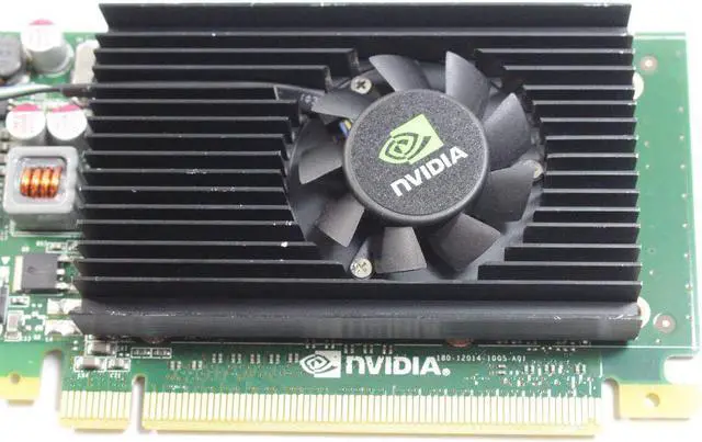 Alt view image 4 of 8 - NVIDIA Quadro NVS 310 2560x1600 512 MB DDR3 SDRAM PCI Express 2.0 x16 Video Graphic Card 678929-002 707252-001 QUADRONVS310