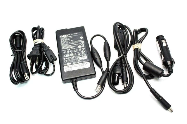 Alt view image 2 of 7 - New Genuine Dell 19.5V 3.34A 65Watt Home Auto-Air AC Adapter Charger PA-12 PA-2E DK138 0DK138 DA65NS3-00