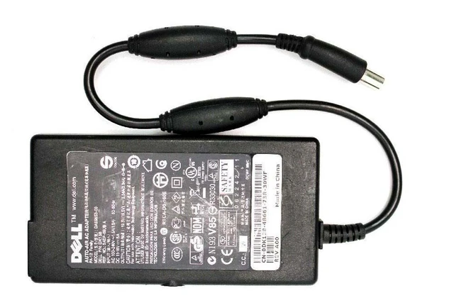 Alt view image 3 of 7 - New Genuine Dell 19.5V 3.34A 65Watt Home Auto-Air AC Adapter Charger PA-12 PA-2E DK138 0DK138 DA65NS3-00