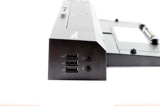 Alt view image 4 of 4 - New Dell PR02X K09A E-Port Plus Replicator USB 2.0 Laptop Docking Station E6400 E6410 E6500 0HJVX1