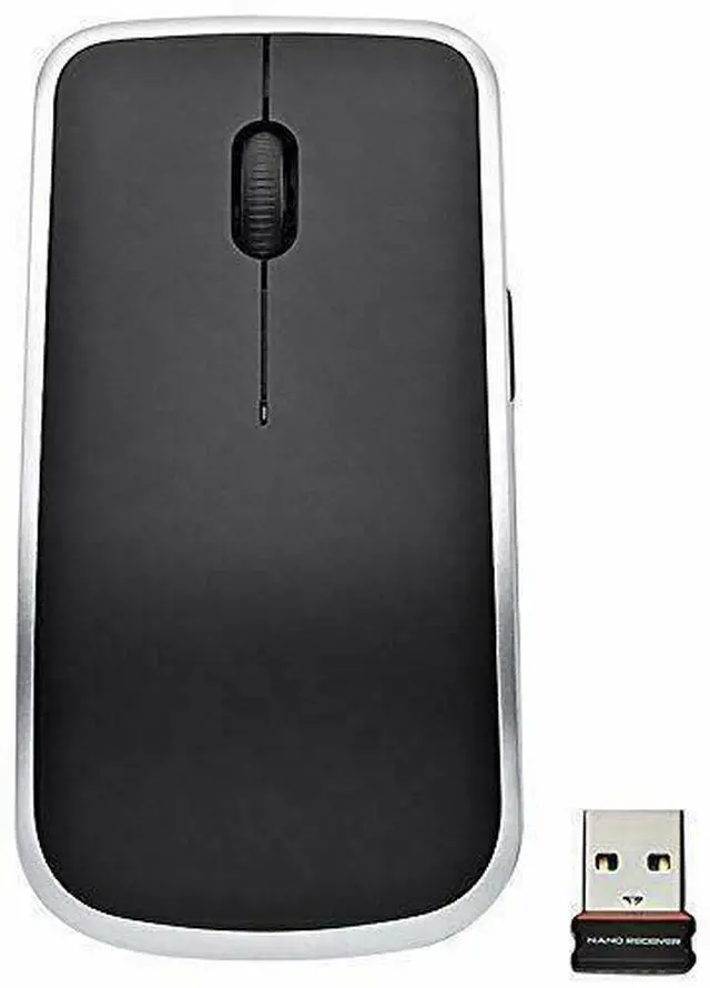 Alt view image 3 of 3 - NEW Dell WM514 Wireless USB Laser Mouse With Paired Receiver & Batteries DR1KP 0DR1KP