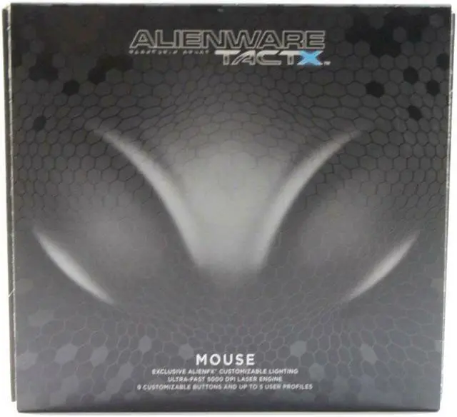 Alt view image 4 of 7 - New Dell Alienware TactX MG900 9 Button W/Scroll Black Wired Gaming Mouse VXMMT