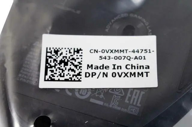 Alt view image 6 of 7 - New Dell Alienware TactX MG900 9 Button W/Scroll Black Wired Gaming Mouse VXMMT