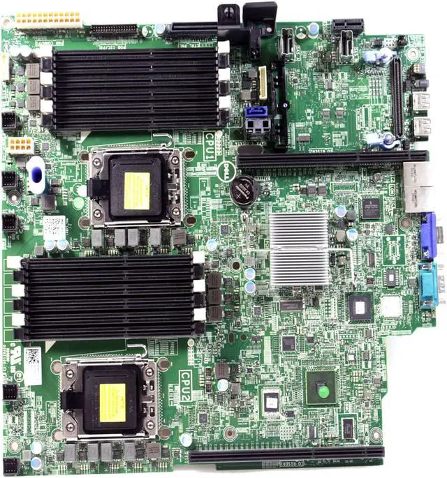 Main image of NEW Dell PowerEdge R520 Intel C600 Chipset Dual Socket DDR3 SDRAM 12 Memory Slots Server Motherboard DFFT5 0DFFT5