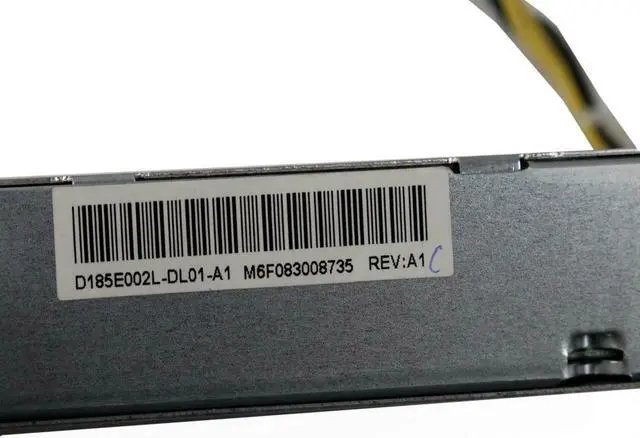 Alt view image 6 of 7 - Dell Inspiron 23 5348 OptiPlex 9030 Power Supply 185W H185EA-00 D6V04 0D6V04 N28RM