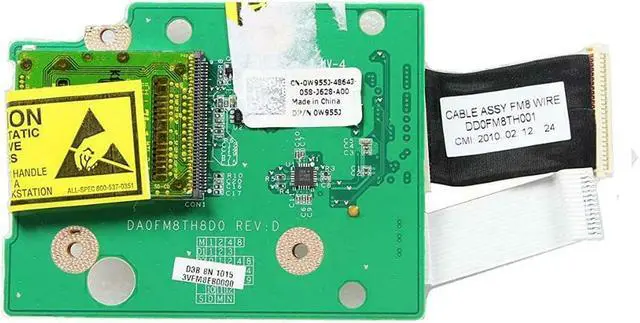 Alt view image 3 of 5 - Dell OEM Studio 1555 ExpressCard Slot and  Media Card Reader IO Circuit Board