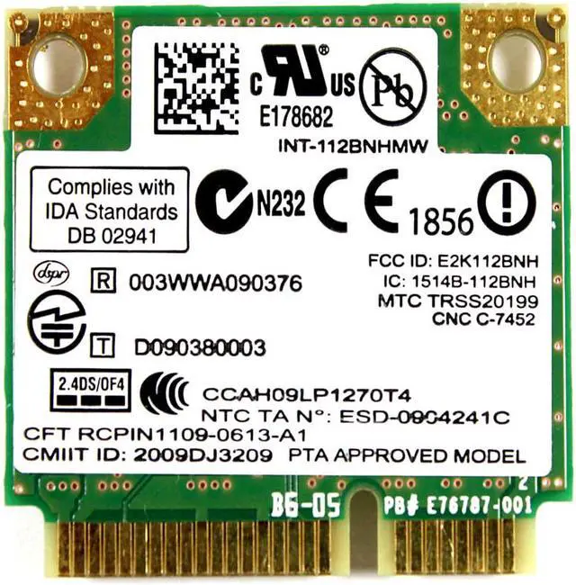 Alt view image 2 of 2 - New Dell Alienware M14X Intel Centrino Wireless-N 1000 112BNHMW WiFi Card V830R