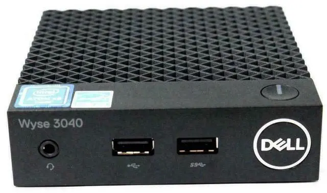 Alt view image 2 of 3 - Dell Wyse 3040 Thin Client Intel Atom CPU 1.44GHz 16GB SSD 2GB RAM OS: ThinOS 8.5 Ethernet RJ45 9D3FH