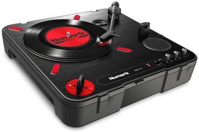 Alt view image 10 of 20 - Numark PT01 Scratch Portable Turntable