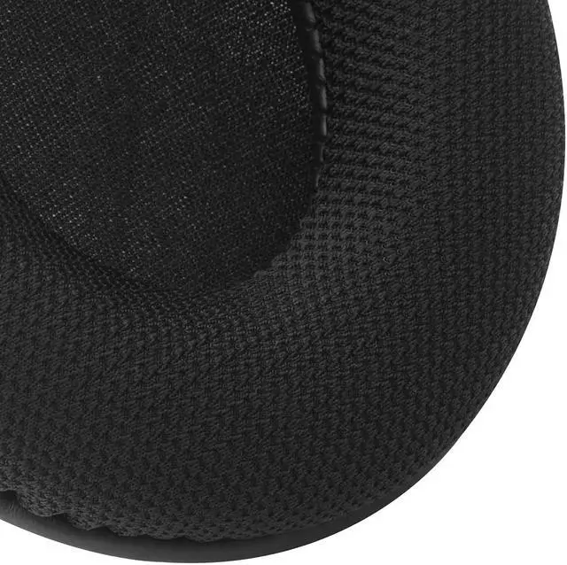 Alt view image 3 of 6 - Geekria Comfort Mesh Fabric Replacement Ear Pads for Turtle Beach Ear Force XP500, XP400, XP300, XO FOUR, XO THREE, XO ONE Gaming Headphones Earpads, Headset Ear Cushion Repair Parts (Black)