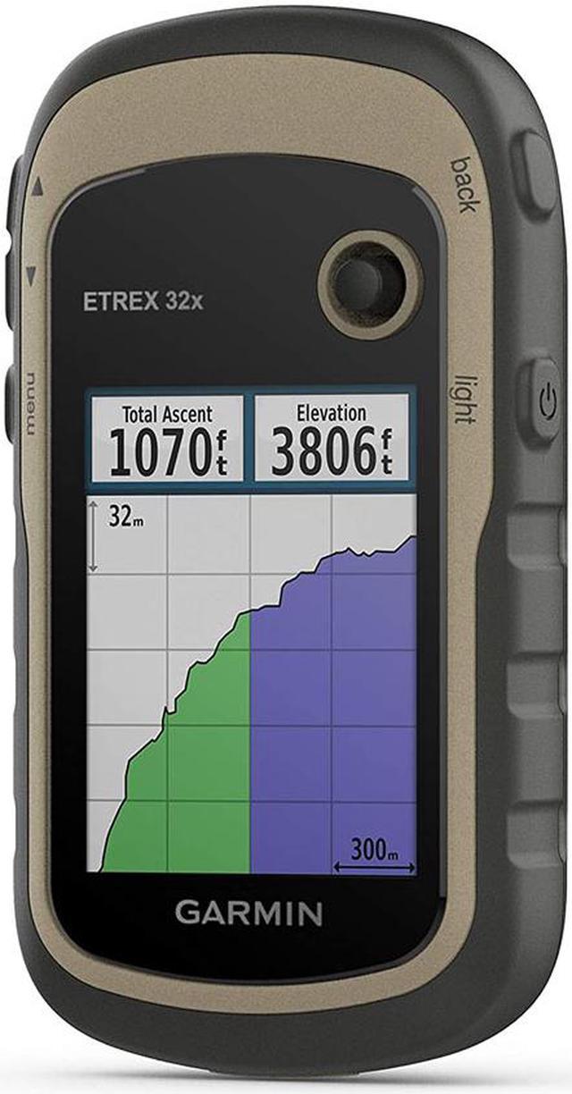 Garmin eTrex 32x Handheld GPS Navigator Rugged Handheld Mountable