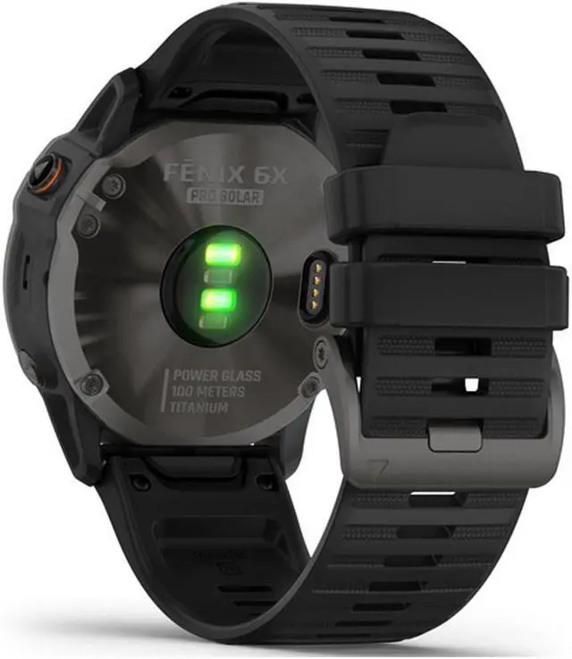 Alt view image 11 of 20 - Garmin FENIX6XPSTGB fenix 6X - Pro Solar Edition - Carbon