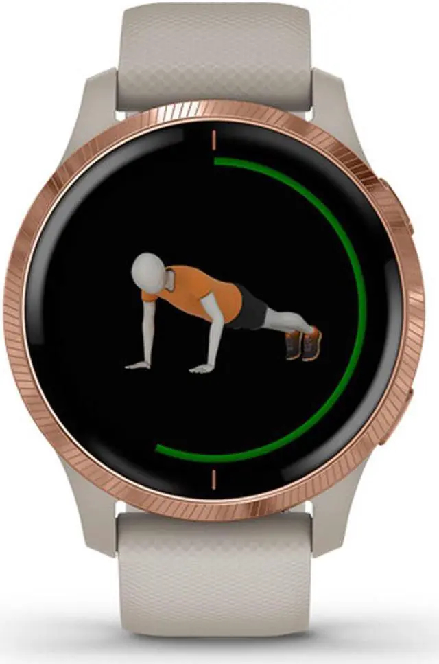 Alt view image 3 of 20 - Garmin Venu GPS Smartwatch w/ 1.2 Inch AMOLED Touchscreen Display