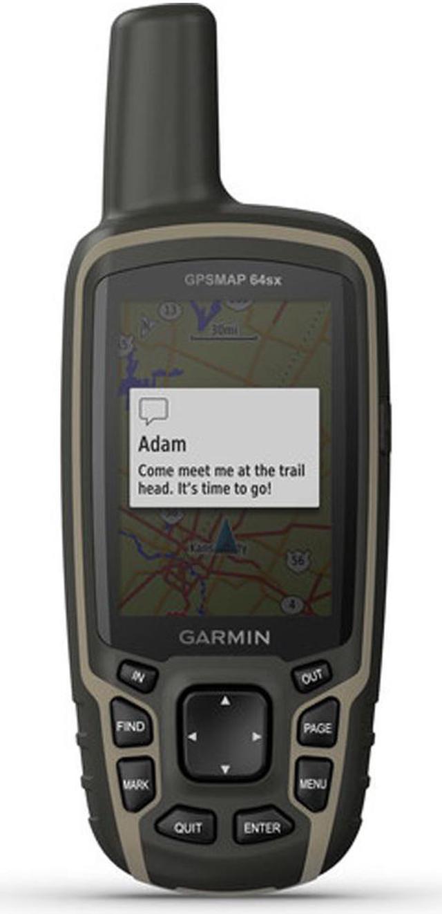 Garmin GPSMAP 64sx Handheld GPS Navigator Handheld Mountable 0100225810