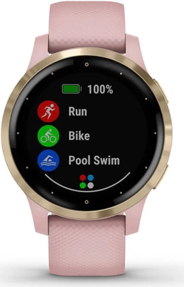 Alt view image 3 of 15 - Garmin vívoactive 4S, Smaller-Sized GPS Smartwatch, Features Music, Body Energy Monitoring, Animated Workouts