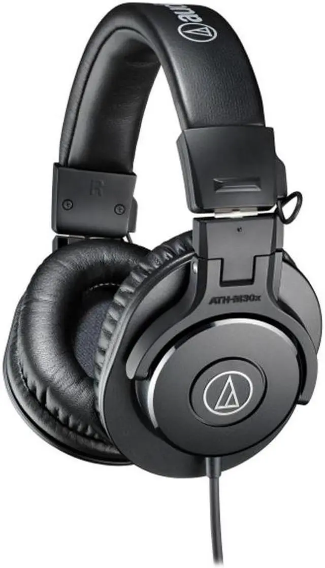 Alt view image 11 of 20 - Audio-Technica ATH-M30x Professional Monitor Headphones, 96dB, 15-20kHz- Black