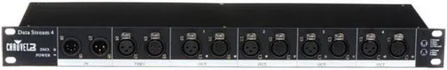 Alt view image 9 of 13 - Chauvet DataStream4 Universal DMX-512 Optical Splitter