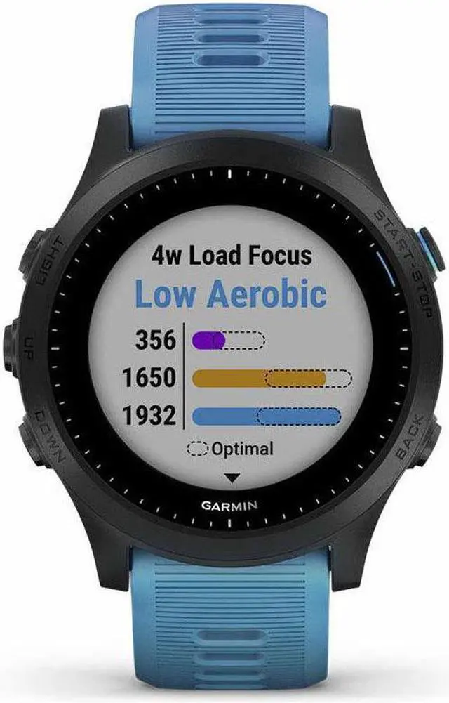 Alt view image 3 of 20 - Garmin Forerunner 945 Bundle, Premium GPS Running/Triathlon Smartwatch with Music, Blue