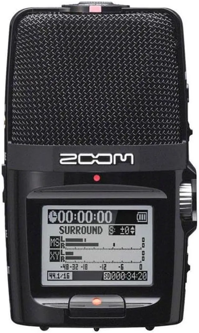 Alt view image 13 of 20 - Zoom Handy Recorder Digital Audio Portable Compact Hand Recorder with SD Card