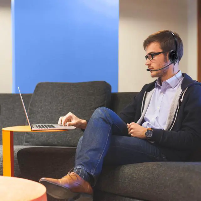 Alt view image 3 of 10 - SPRACHT ZuM UC LYNC compliant USB Headset - Single Ear (Monaural)