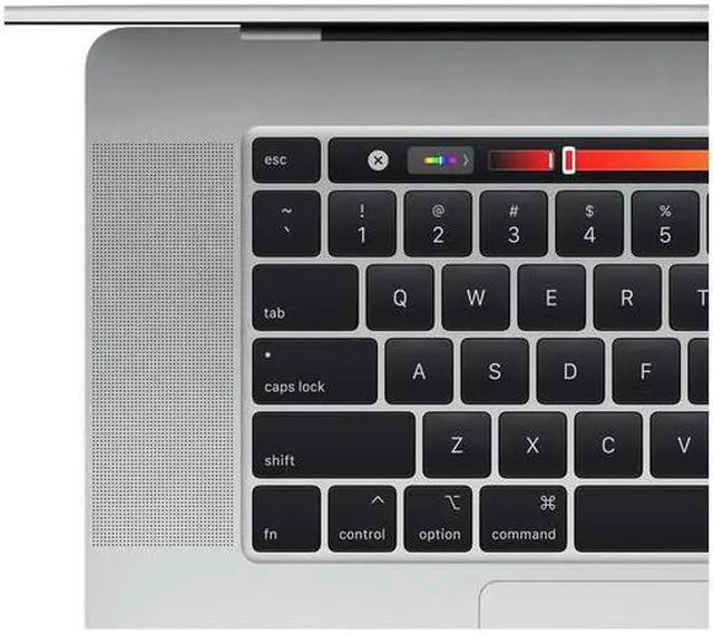 Alt view image 3 of 5 - Apple MacBook Pro 16" True Tone Laptop (Touch Bar, 9th Gen 6-Core Intel Core i7 2.60GHz, 16GB RAM, 512GB SSD, AMD Radeon Pro 5500M 4GB) Silver