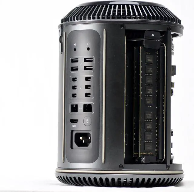 Alt view image 5 of 6 - Apple Late 2013 Mac Pro 3.5GHz 6-core/16 GB RAM/256 GB Flash/Dual AMD FirePro D500 MD878LL/A