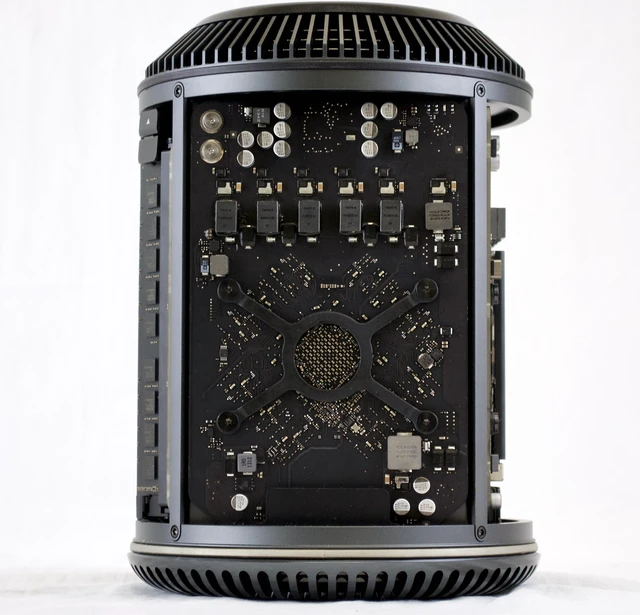 Alt view image 6 of 6 - Apple Late 2013 Mac Pro 3.5GHz 6-core/16 GB RAM/1 TB Flash/Dual AMD FirePro D500 MD878LL/A