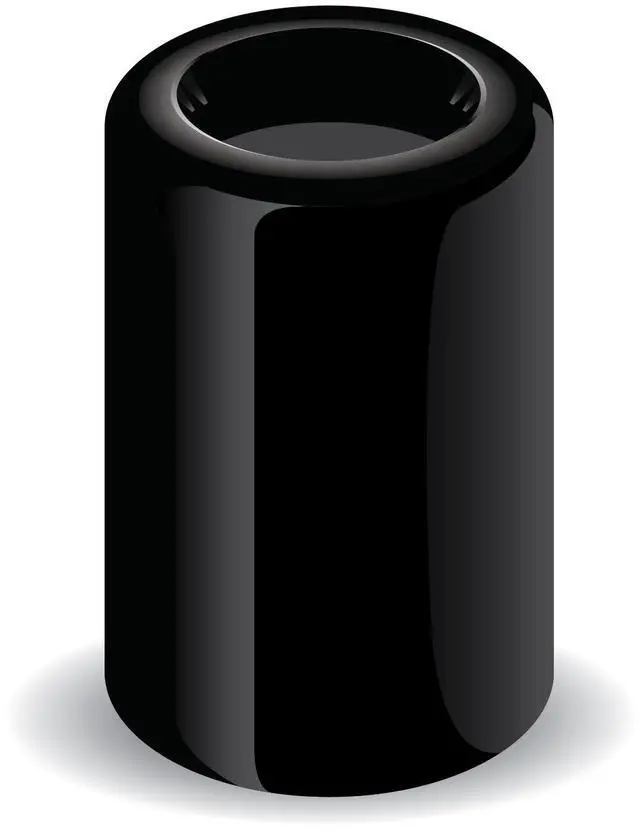 Main image of Apple Late 2013 Mac Pro 3.5GHz 6-core/32 GB RAM/1 TB Flash/Dual AMD FirePro D500 MD878LL/A