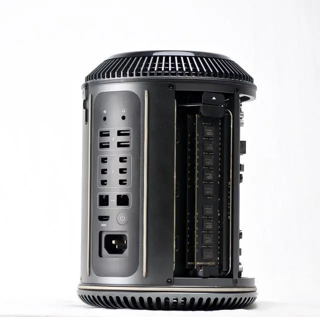 Alt view image 4 of 6 - Apple Late 2013 Mac Pro 3.5GHz 6-core/32 GB RAM/1 TB Flash/Dual AMD FirePro D500 MD878LL/A