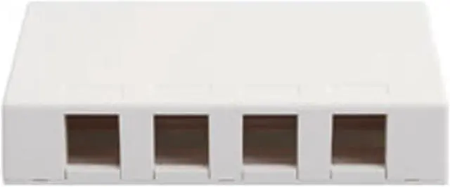 Alt view image 2 of 5 - ICC IC107SB4WH Surface Mounting Box - IC107SB4WH
