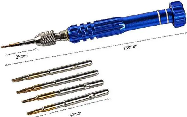 Alt view image 4 of 6 - ELECALL 6 In 1 Screwdriver Sets Multi-function Repair Tools Digital Computer Mobile Phone Repair Torx Phillips Slotted
