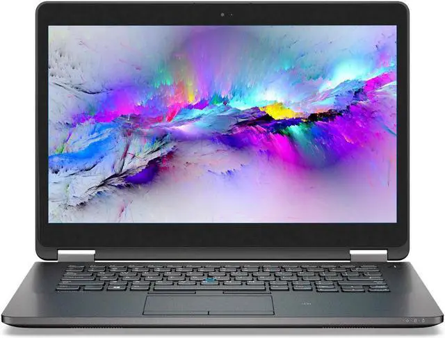 Alt view image 2 of 18 - Dell Latitude E7470 14" Laptop, Intel Core i5 6300U 2.4Ghz, 16GB DDR4, 256GB M.2 SSD, HDMI, Webcam, Windows 10